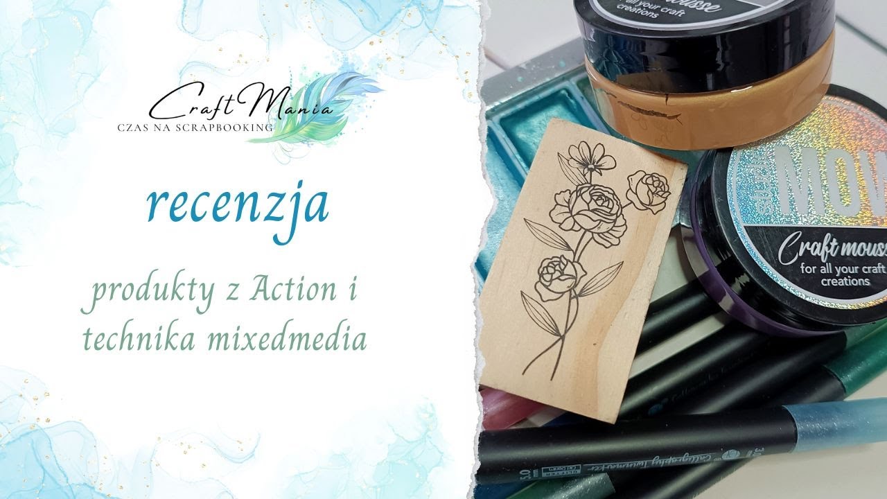 Produkty z action do mixedmedia. Sprawdź co polecam i co odradzam.