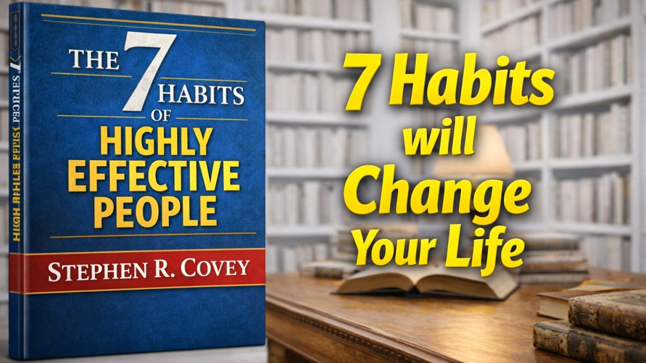 The 7 Habits of Highly Effective People (Full Audiobook Summary) Change Your Life | Best Audiobooks 
