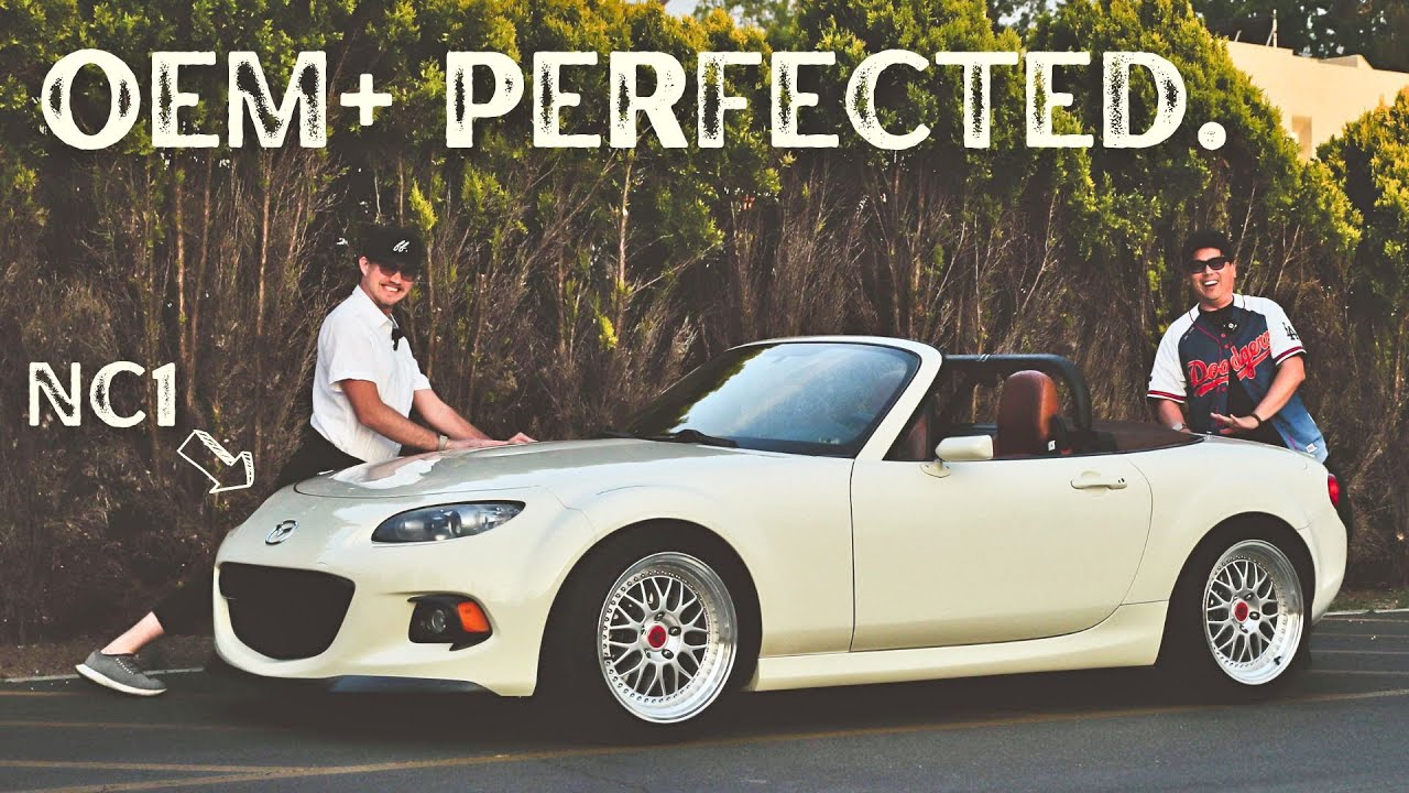 Изысканная NC1 Miata, доработанная автомобильным дизайнером! Изысканный вкус.