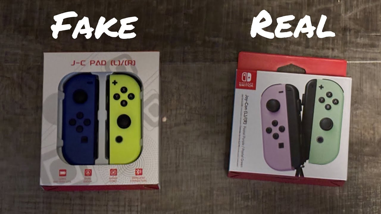 Fake VS. Real Joy-Cons! Which is better?