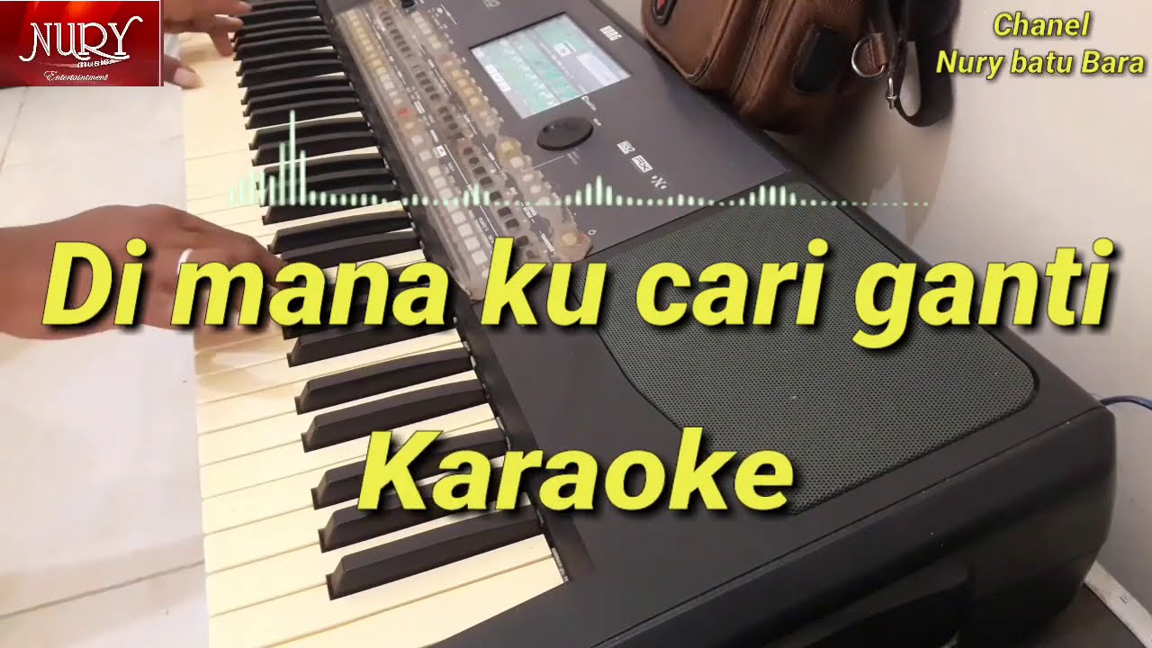 Dimana kan Kucari Ganti KARAOKE || P Ramlee