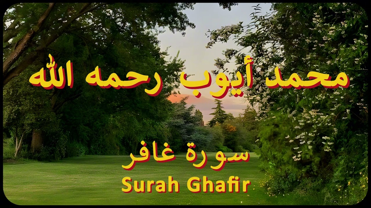 سورة غافر كاملة | الشيخ محمد أيوب