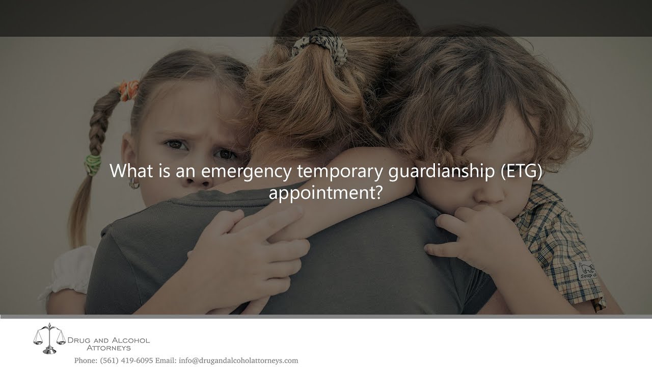 What is an emergency temporary guardianship (ETG) appointment?