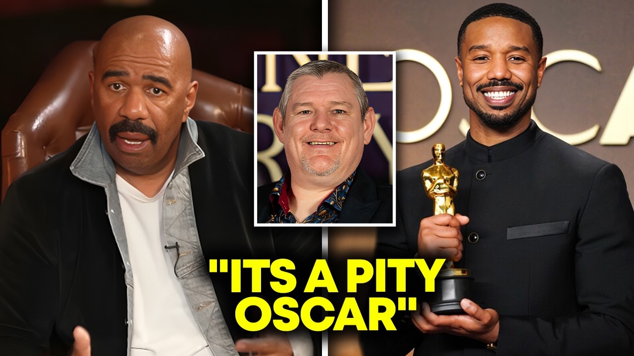Steve Harvey Reacts To Michael B Jordan Oscar Win & N Word Attack