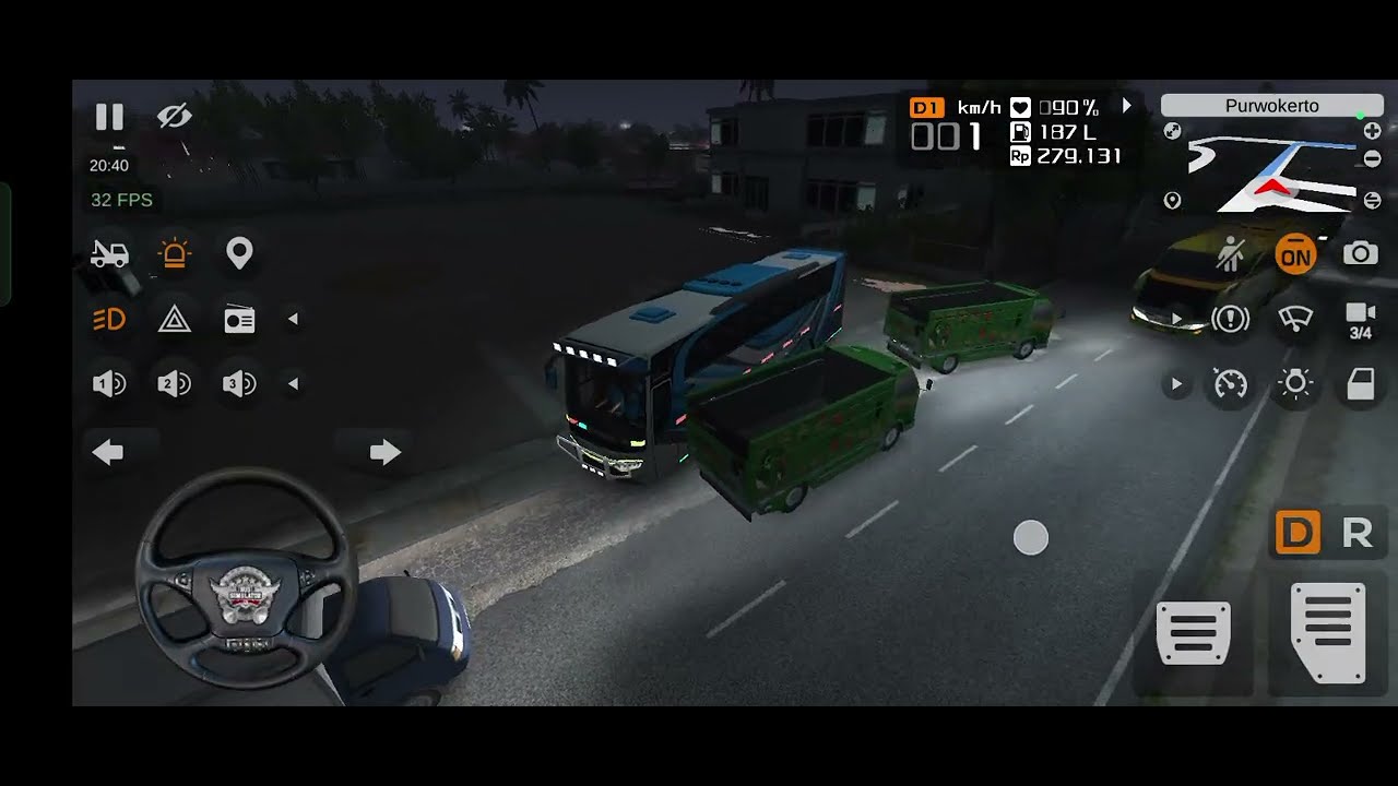 Indonesia Bus Tourist Adventure 🚌 | Goa Roads at Top Speed 😱🔥 | Spark Gaming 
