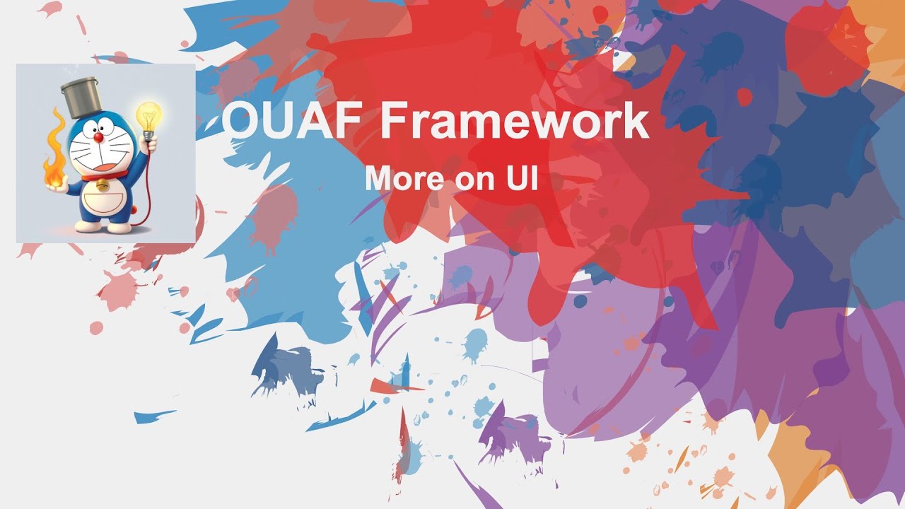 OUAF Framework 14 - More on UI