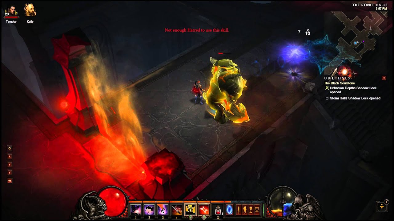 Diablo 3: Act 2 Part 16 - The Storm Halls [Normal] [Demon Hunter]