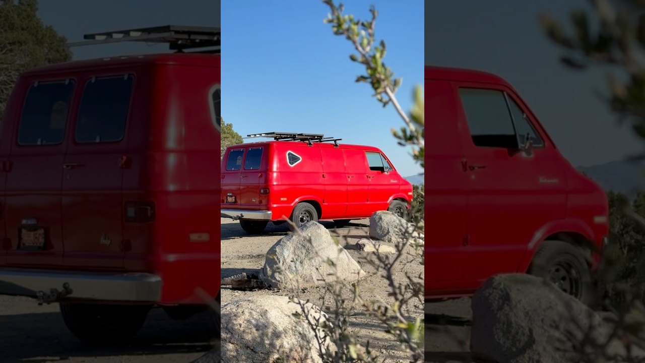 New rig. 🚐#VanLife #VanReveal #ClassicCamper #AdventureReady #OnewheelLife #OnewheelAdventure