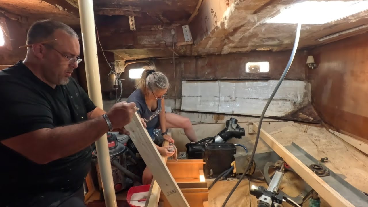 Master Cabin Refit - Olivia 52 Irwin Sailboat