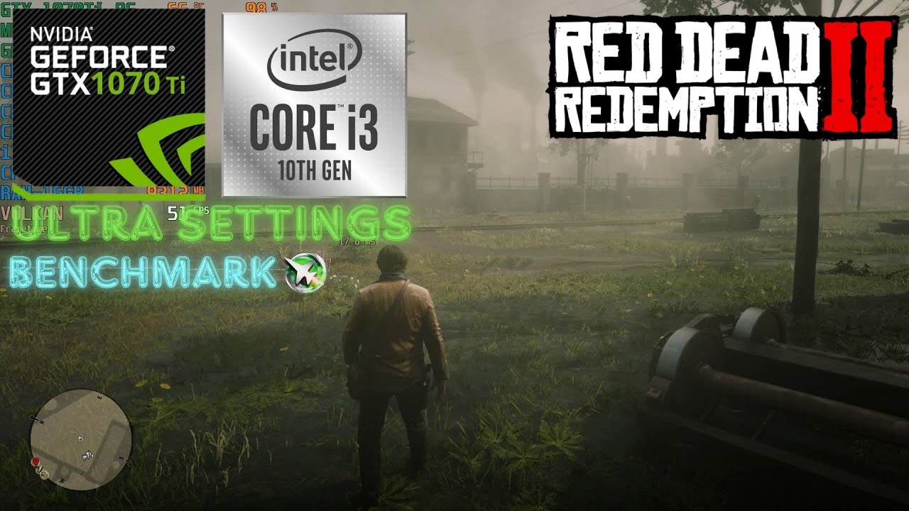 GTX 1070 Ti 8GB - Red Dead Redemption 2 On Ultra Graphics Settings (Benchmark) - 2024