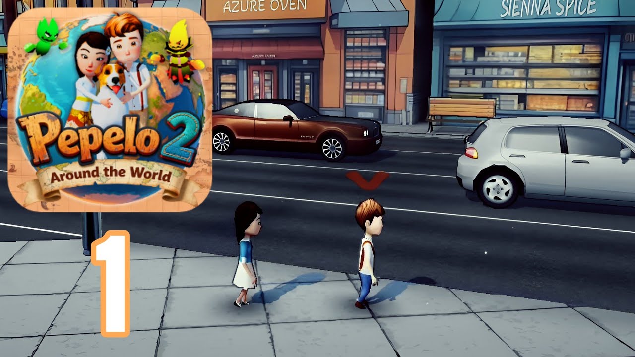 Pepelo 2: Around the World - Gameplay Walkthrough Part 1 - Tutorial (Android, iOS)