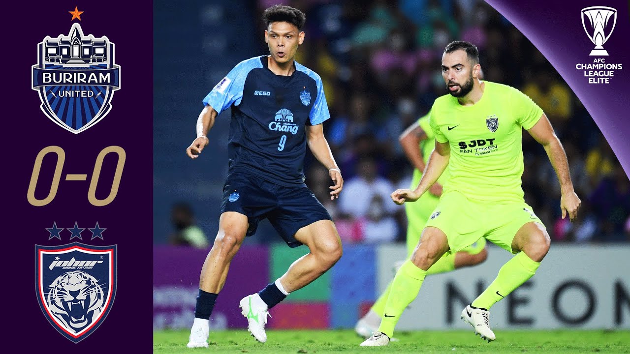 Buriram let chances slip! | Buriram UTD (THA) - Johor (MAS) | Highlights AFC Champions League Elite&trade;