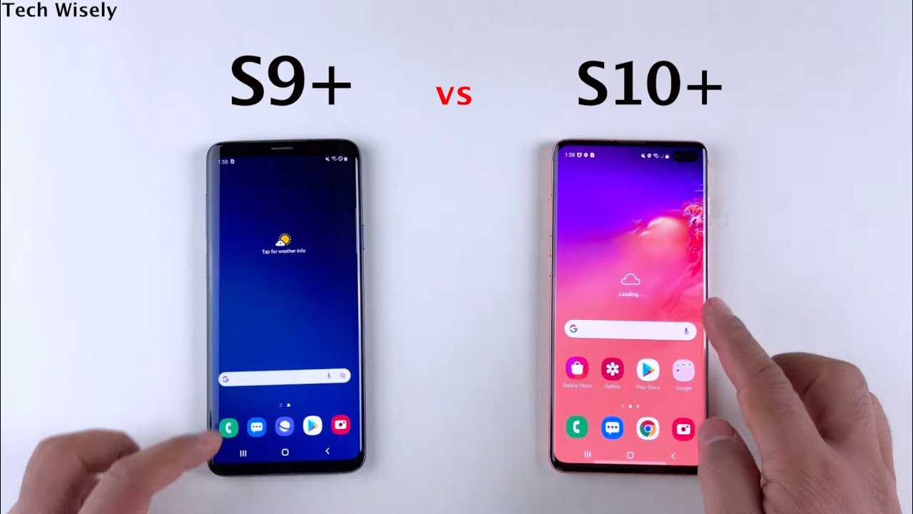 SAMSUNG S9+ vs S10+ in Late 2021 | SPEED TEST