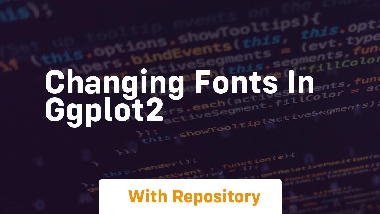 changing fonts in ggplot2
