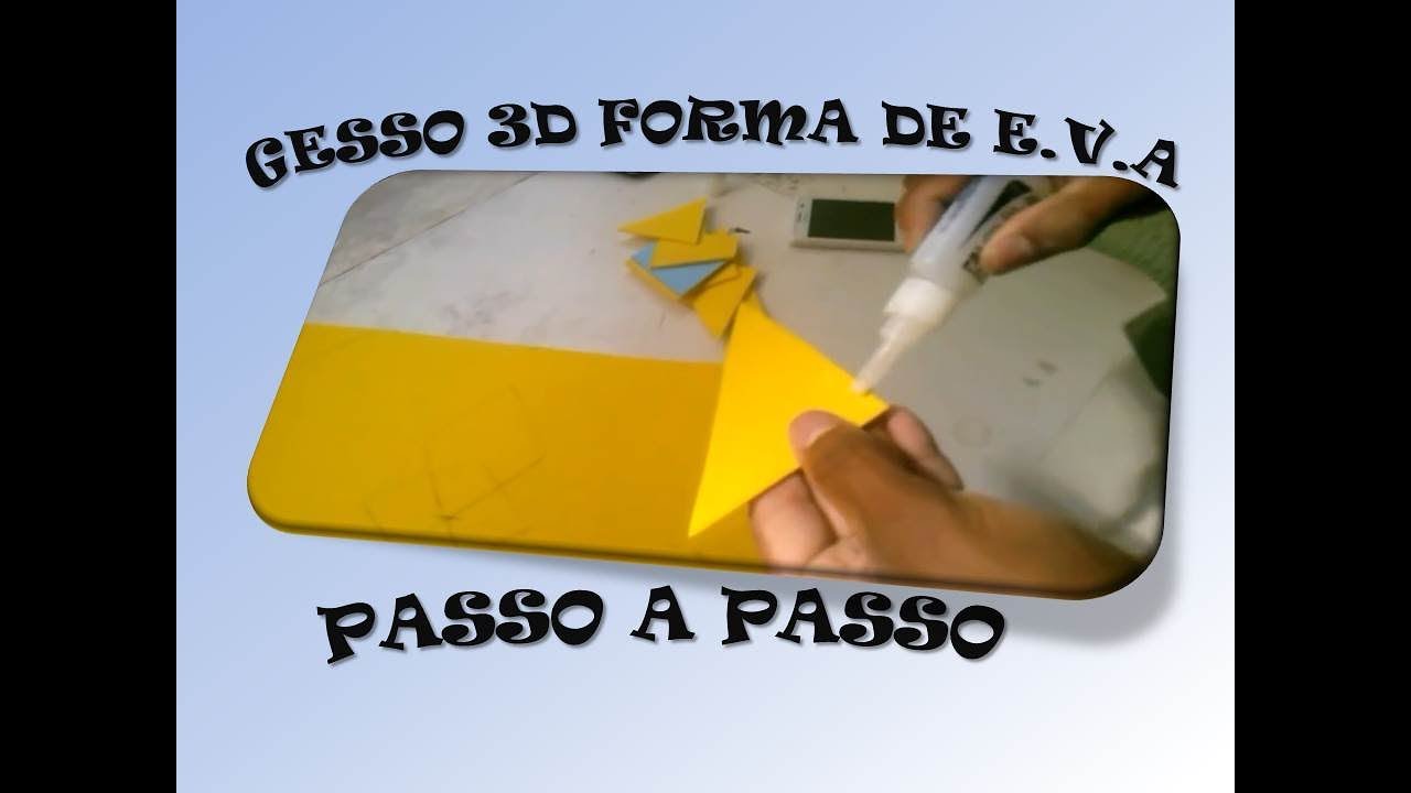 COMO CRIAR SUAS PRÓPRIAS FORMAS PARA GESSO 3D