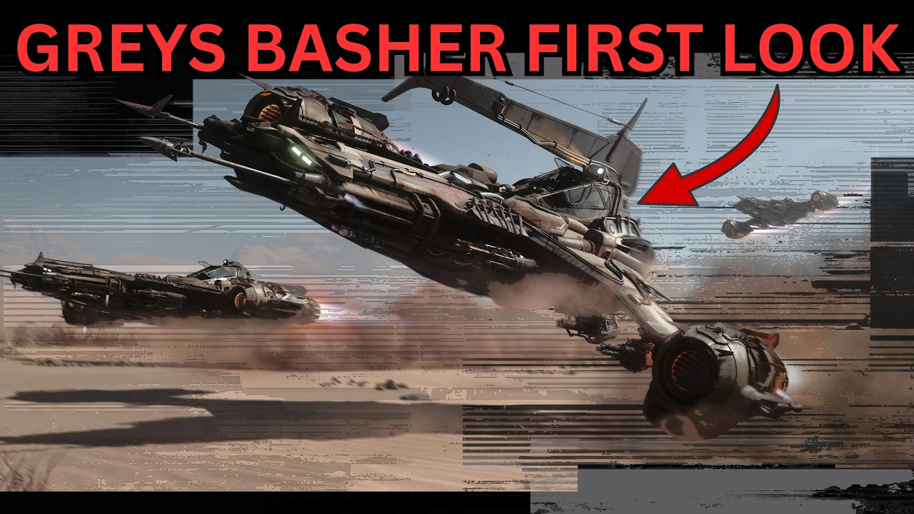 Первый взгляд на Greys Basher &mdash; уродливый, но фановый легкий истребитель!