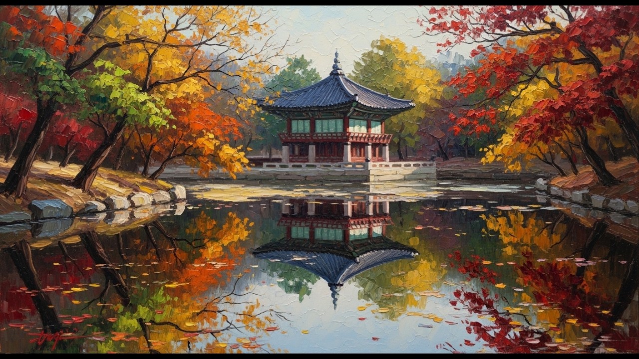[4K] Secret Garden of Changdeokgung : 2H Silent Art for Your 85