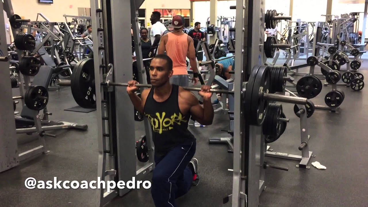 Coach Pedro | Smith Split Squat