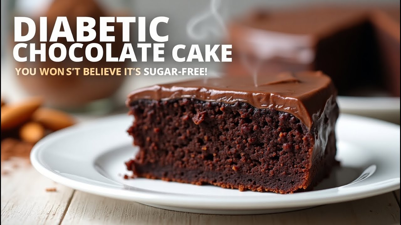 Chocolate Cake Recipe | No Sugar, No Flour, Low Carb! Chocolate Cake Recipe!