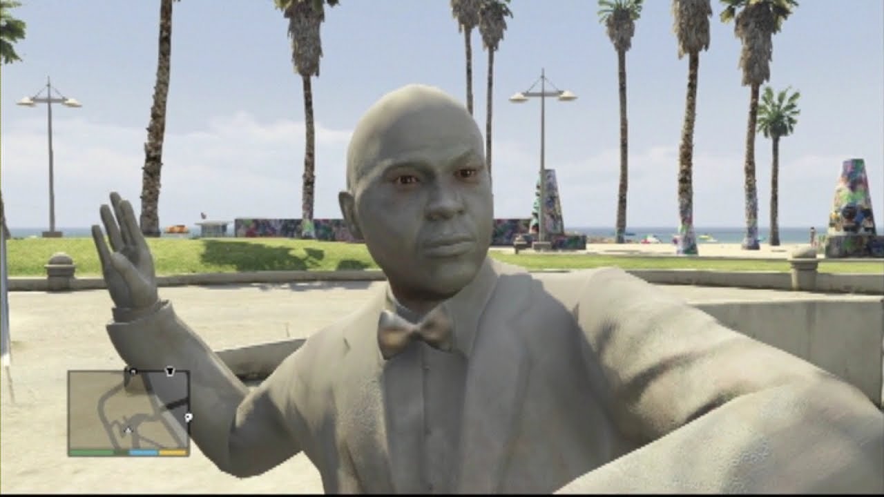 GTA5 動かないパントマイムは、何をやっても動かないのか？