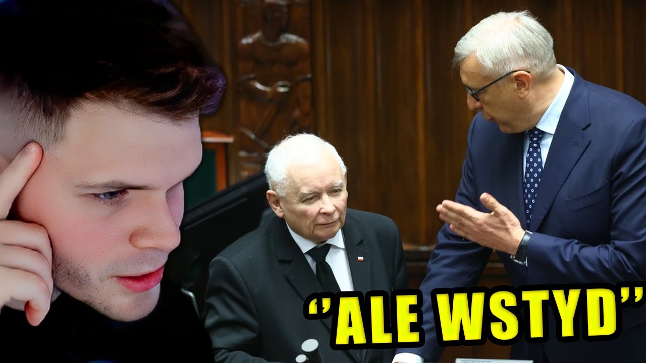 GUCIO ogląda AFERĘ W SEJMIE | Kaczyński vs Giertych