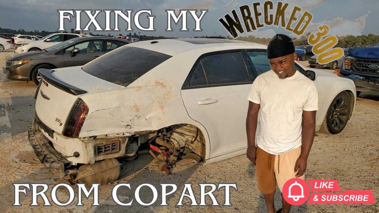 FIXING MY WRECKED 300 FROM COPART!!!