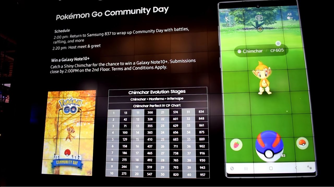 Pok&eacute;mon GO Chimchar Community Day Recap at Samsung 837 [Zo&euml;TwoDots and PkmnMasterHolly Appearances]