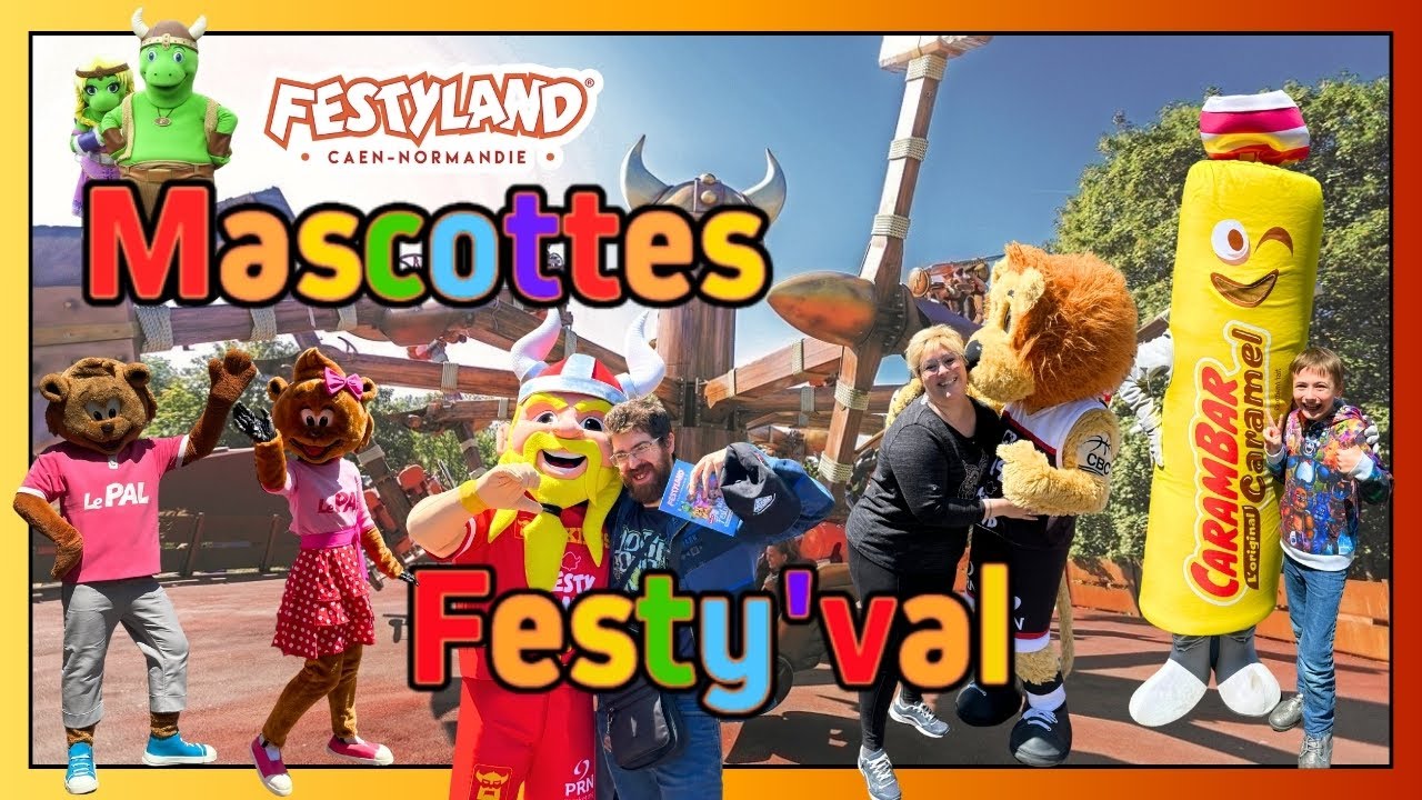 Le Festyval des mascottes de Festyland en famille!