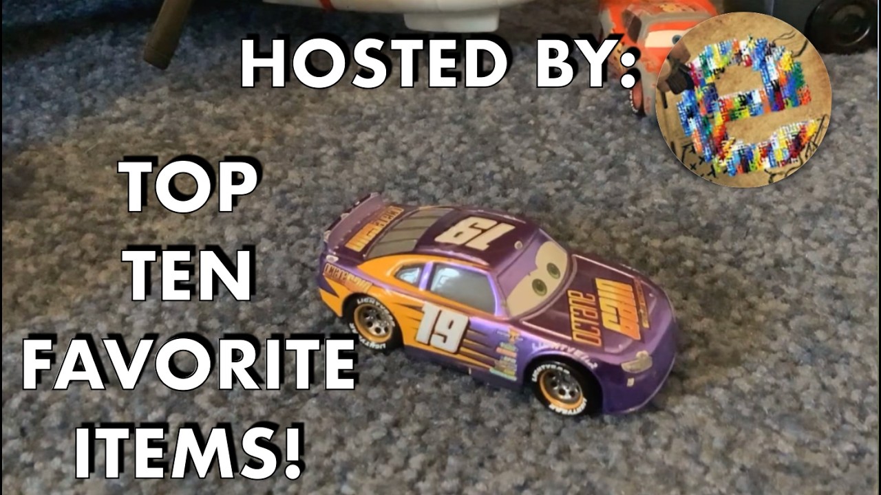 Elijah Eipperle's Top Ten Favorite 1:55 Scale Disney Cars Items! (Hosted By @ElijahEipperle)
