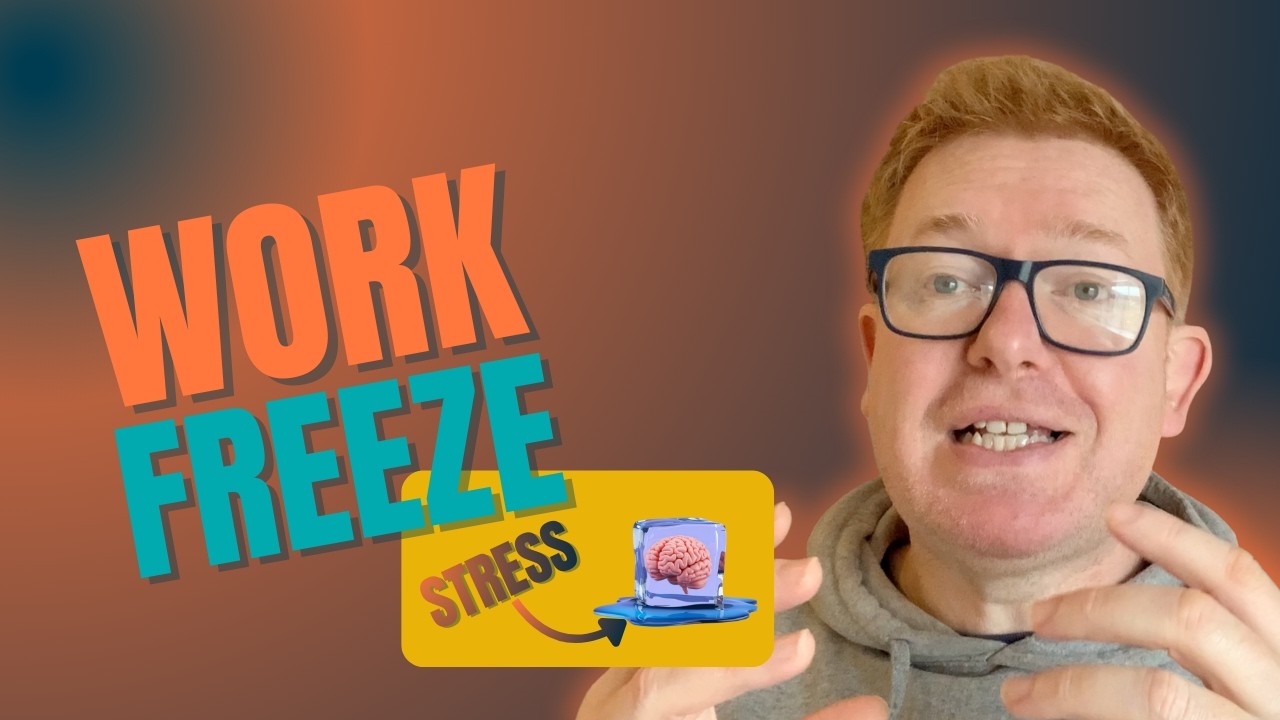 Why Work Suddenly Feels Hard to Start (The Stress Response No One Talks About) #overwhelm