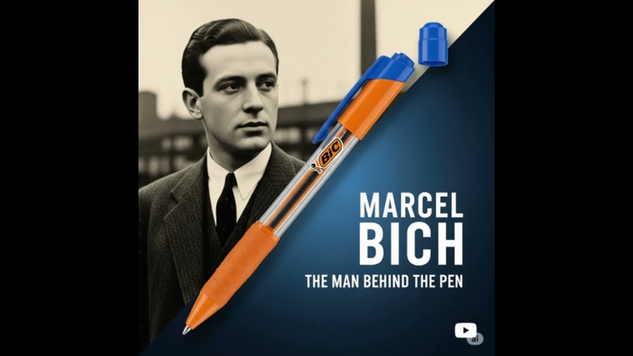 Marcel Bich : L&rsquo;homme derri&egrave;re le stylo Bic &ndash; Une id&eacute;e qui a fait le tour du monde