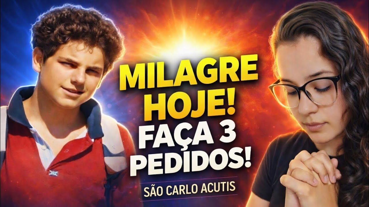 ✅ ORAÇÃO A CARLO ACUTIS 🙏 Apenas Reze e Receba Cura, Paz e um Milagre Hoje