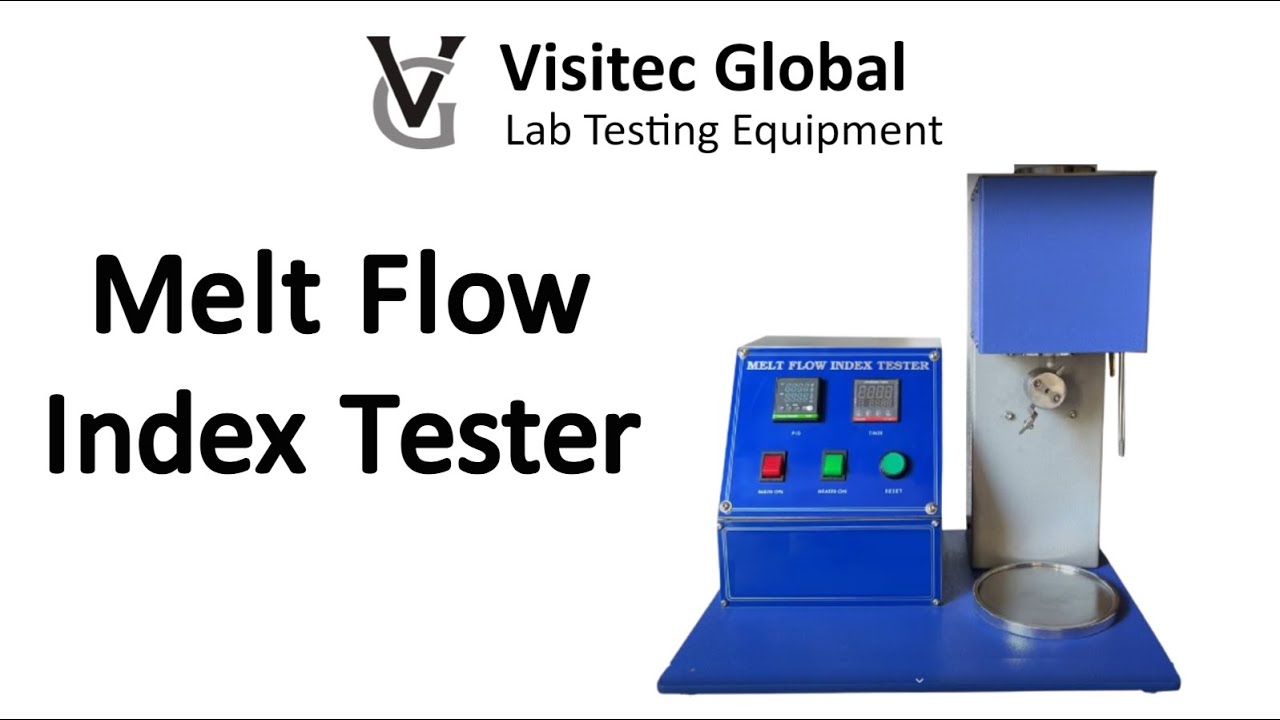Melt Flow Index Tester | Visitec Global | Laboratory Testing Equipment