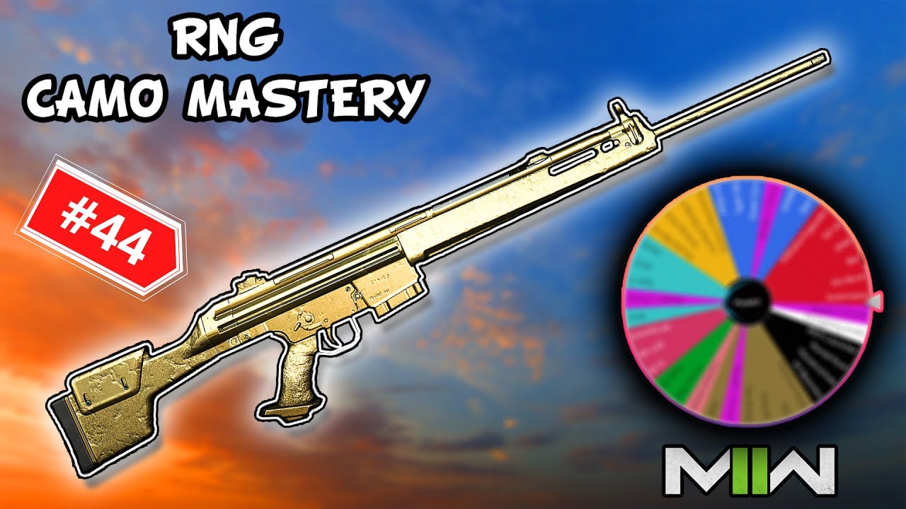 Closing in on the polyatomic camo challenges! (Gold LM-S MW2)