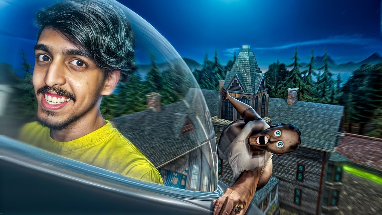 UFO Escape from Granny's House!