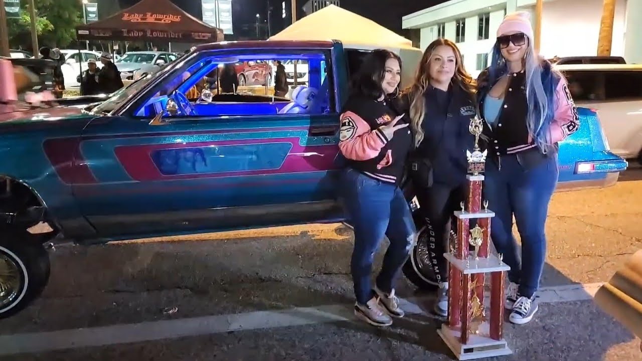 LADY LOWRIDER CC CRUISE || PASADENA, CA📍SUNDAY FUNDAY‼️