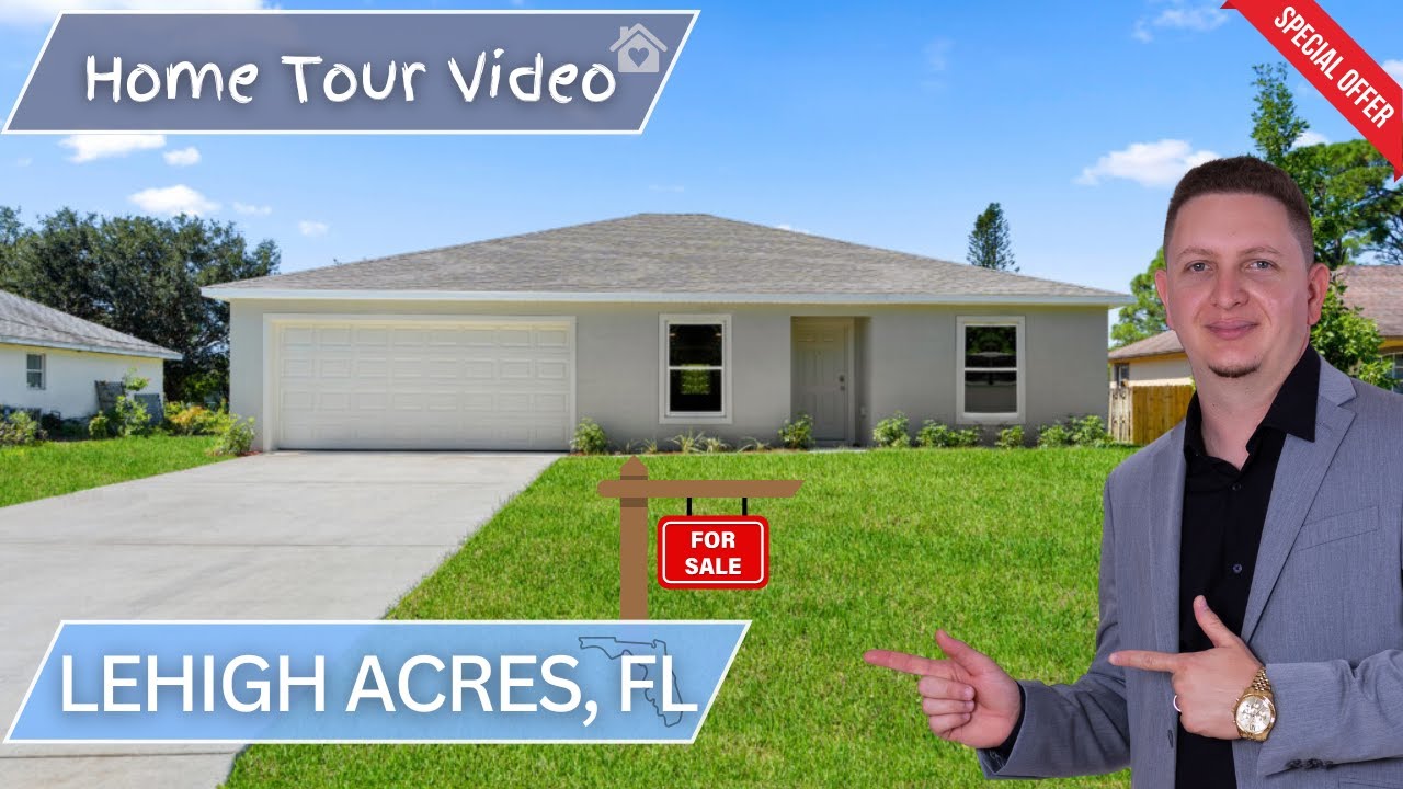 ¿Casa Nueva en Lehigh Acres por SOLO $305,000?
