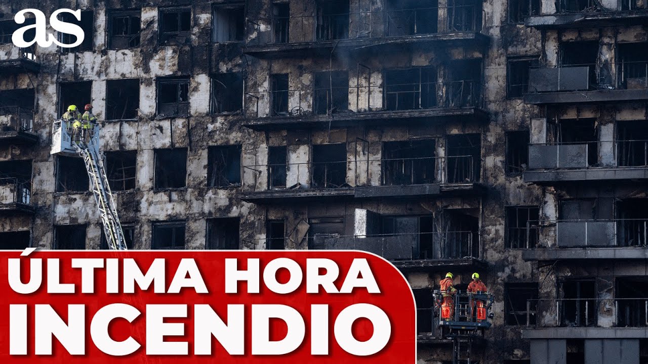 INCENDIO en VALENCIA, ÚLTIMA HORA