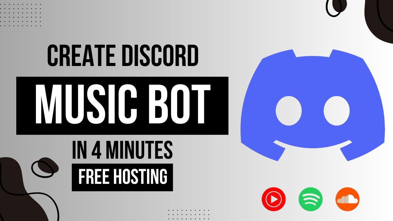 How to create discord music bot under 4 minutes | Free Hosting | LavaLink | Full Guide