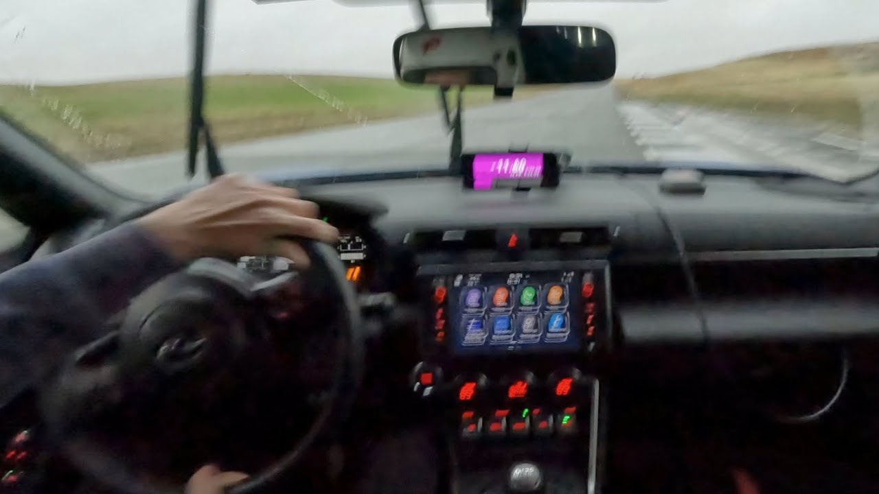 I had zero time to react when I hydroplaned