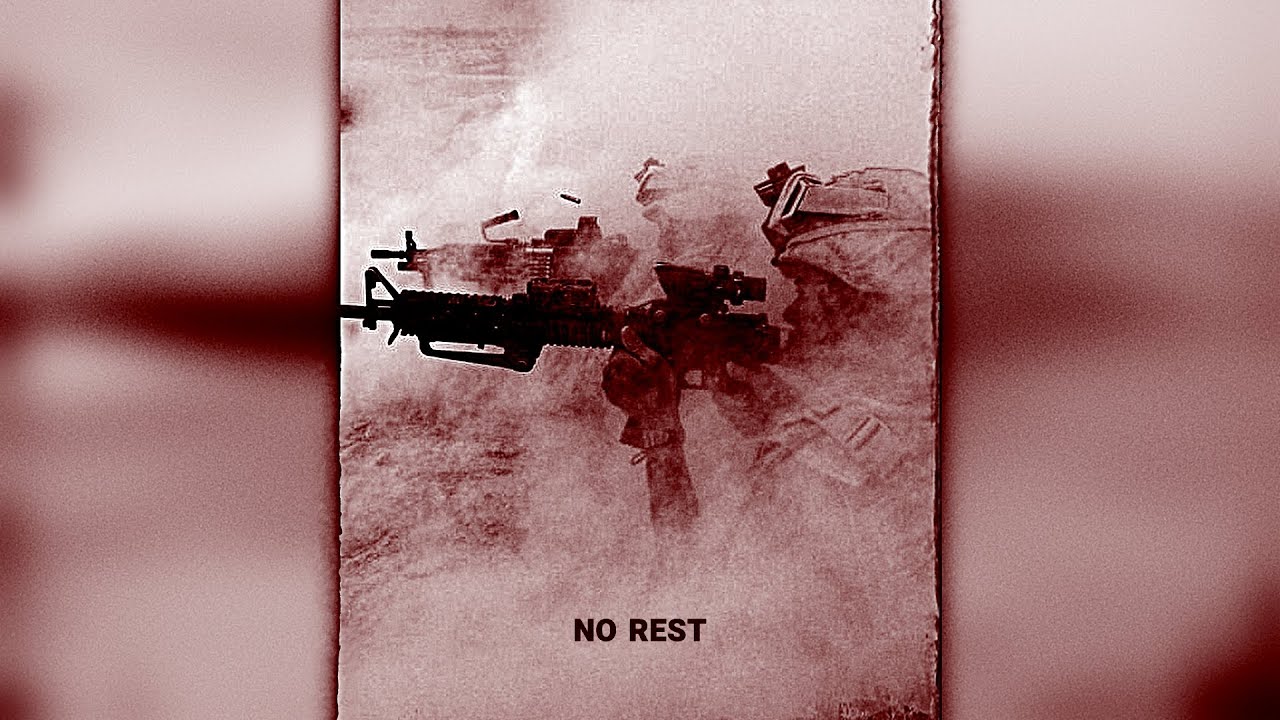 NO REST (SLOWED) | Hard Training Metal Instrumental