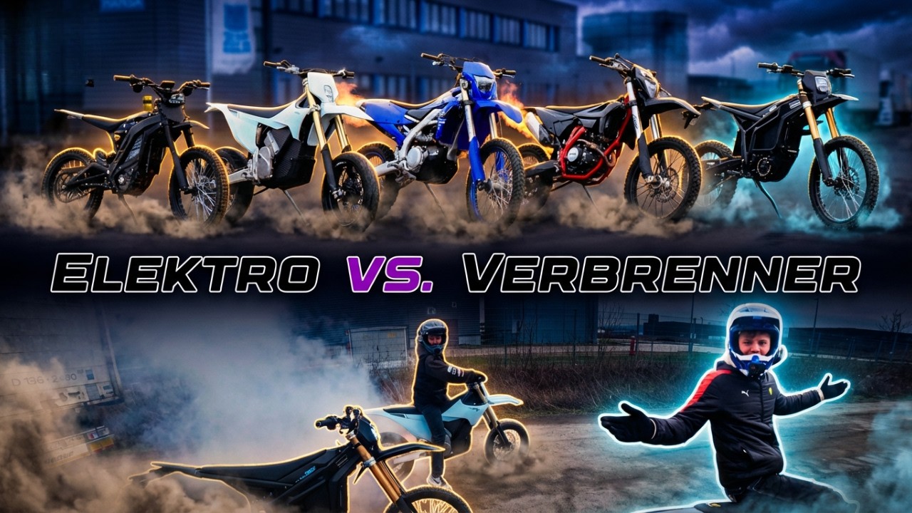 Stark Varg & Co. gegen 450er Verbrenner – Das krasse Duell!