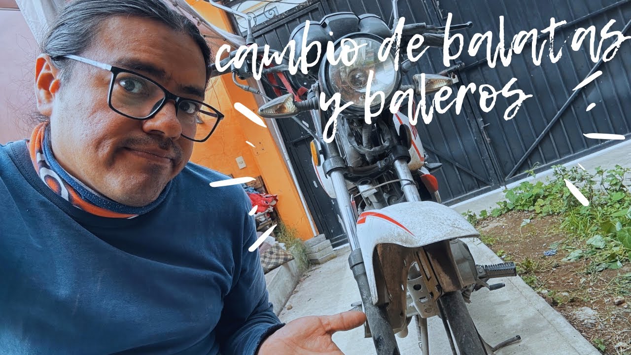 Cambio de balatas y baleros Vento 150 cc Xpress 🏍️