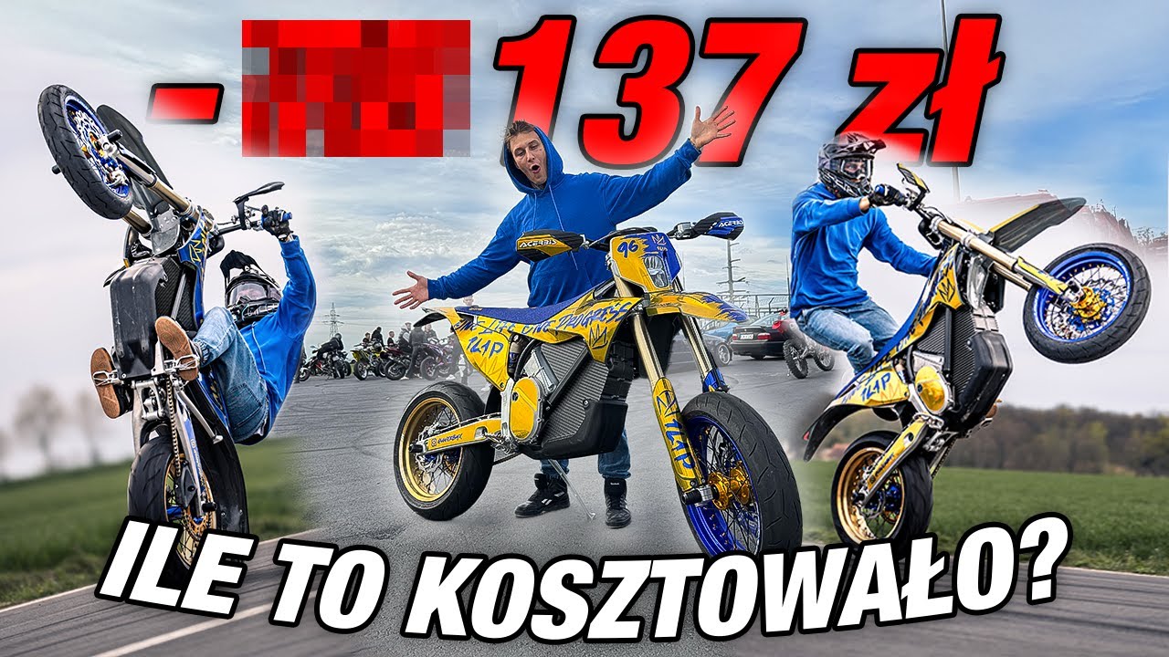 BUDOWA STARKA NA SUPERMOTO 🏍️ PRZEKROCZYŁEM BUDŻET O 20 000 ZŁ 😅