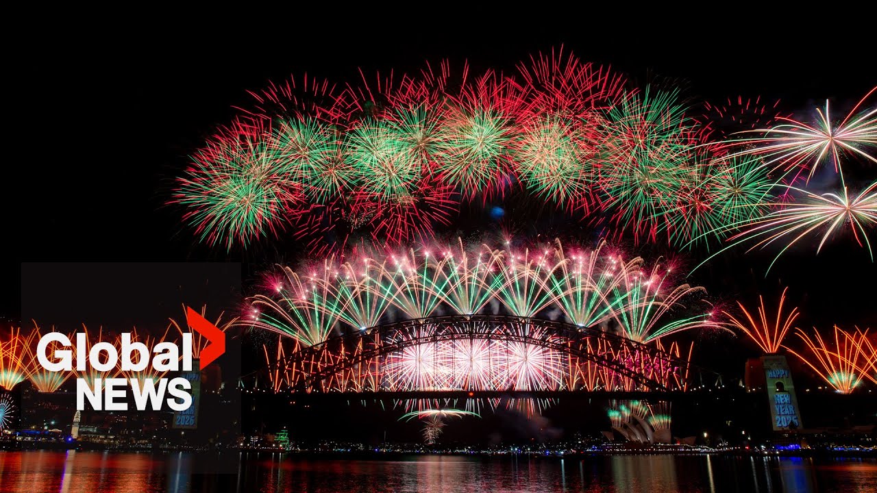 New Year's 2026 fireworks and countdown celebrations around the world | PART 1