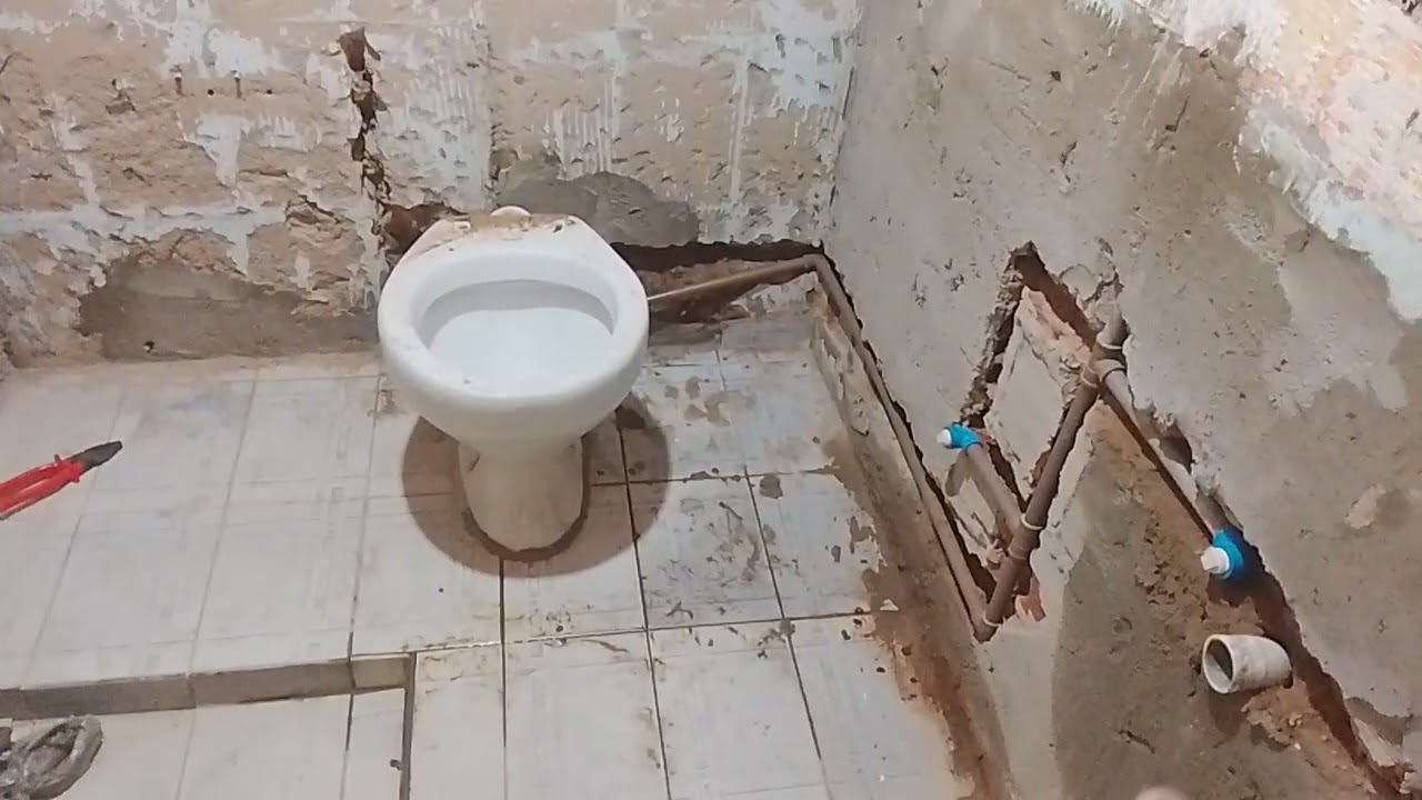 Banheiro mal projetado