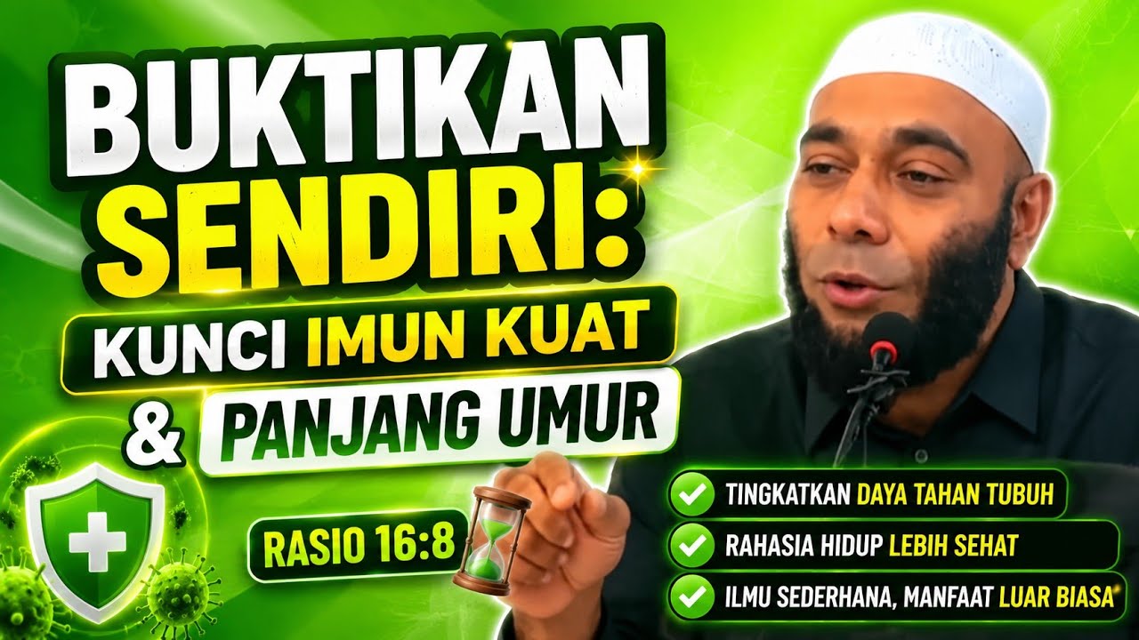 2 Rahasia Produk Allah: Kunci Imun Kuat & Panjang Umur dr.Zaidul Akbar