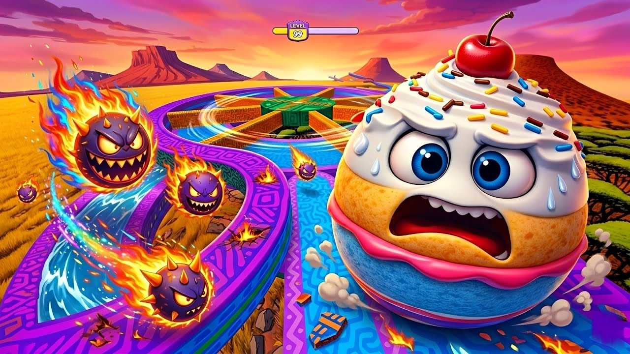 Going Balls, Speed Run, Going Balls Portal Run Gameplay Level 99 109
