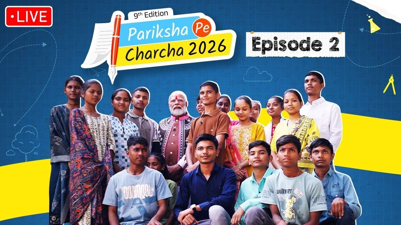 #ParikshaPeCharcha26 Episode 2: Excitement continues as PM Modi connects with students