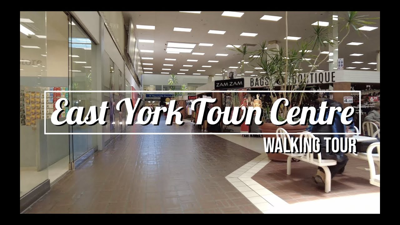 🇨🇦 It's like stepping back in time | EAST YORK TOWN CENTRE walking tour | Toronto, Ontario, Canada.